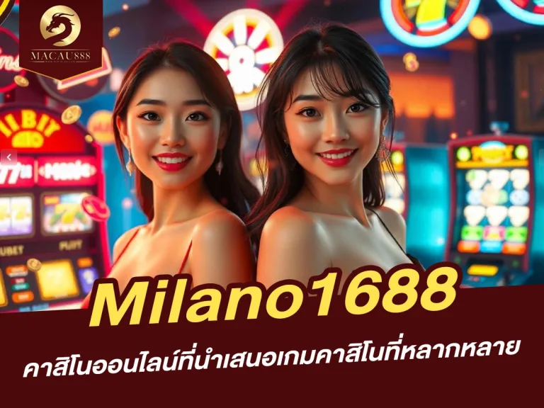 Read more about the article Milano1688 แพลตฟอร์มคาสิโนออนไลน์ที่ครบวงจร